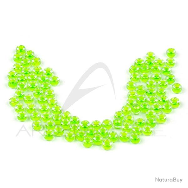 Bead Glass DEVAUX Vert fluo