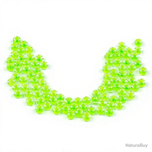 Bead Glass DEVAUX Vert fluo