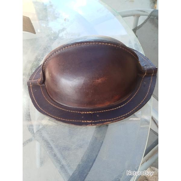 Casque de mineur ancien