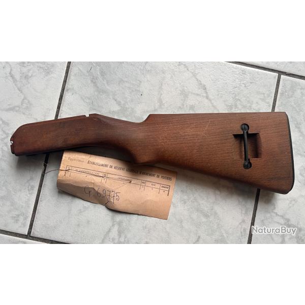 Crosse bois neuve d'origine - Fusil MAS 36 / MAS 36-51 - Arm�e Fran�aise