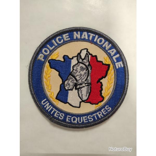 Ecusson collector Police brigade questre