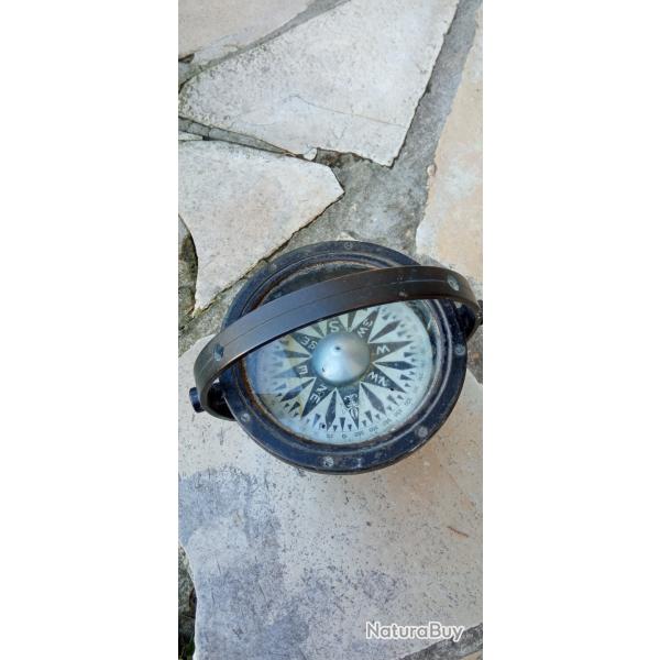 Boussole de Marine navire ancienne ( Marine marchande ) d�but XXeme