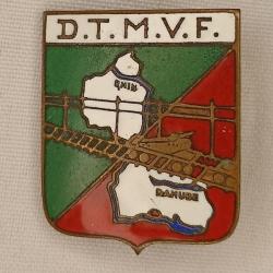 Insigne Direction des Transport par Voies Ferr&eacute;es guerre Indochine