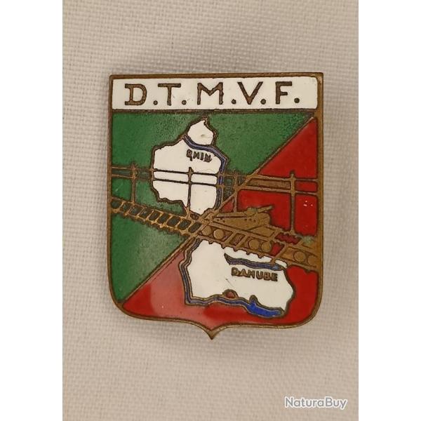 Insigne Direction des Transport par Voies Ferr�es guerre Indochine