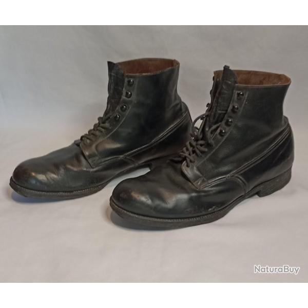 Brodequins Officier arm�e fran�aise guerre 1914/1918 WW1