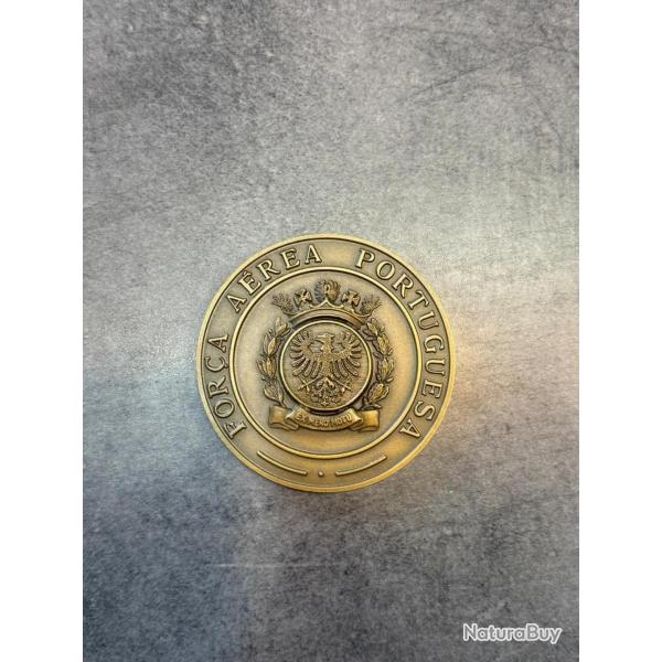 M�daille de table "For�a A�rea Portuguesa"
