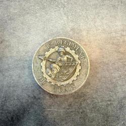 M&eacute;daille de table 1er R&eacute;giment du Train - Arm&eacute;e fran&ccedil;aise