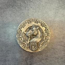 M&eacute;daille de table 511e Groupe de Transport Lourd - Arm&eacute;e fran&ccedil;aise