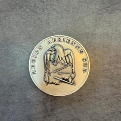 M&eacute;daille de table "R&eacute;gion A&eacute;rienne Sud" Arm&eacute;e de l'Air Fran&ccedil;aise