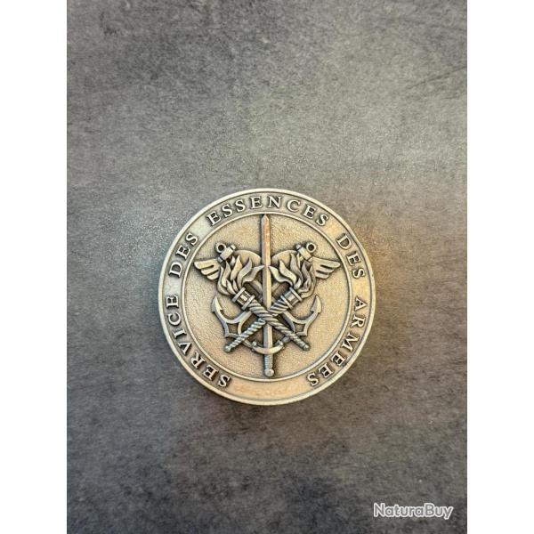 M�daille de table "Service des Essences des Arm�es" - Arm�e Fran�aise
