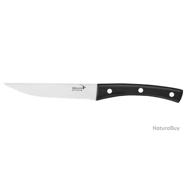 Deglon Couteau � Steak Brasserie - Lame 120mm - Manche POM
