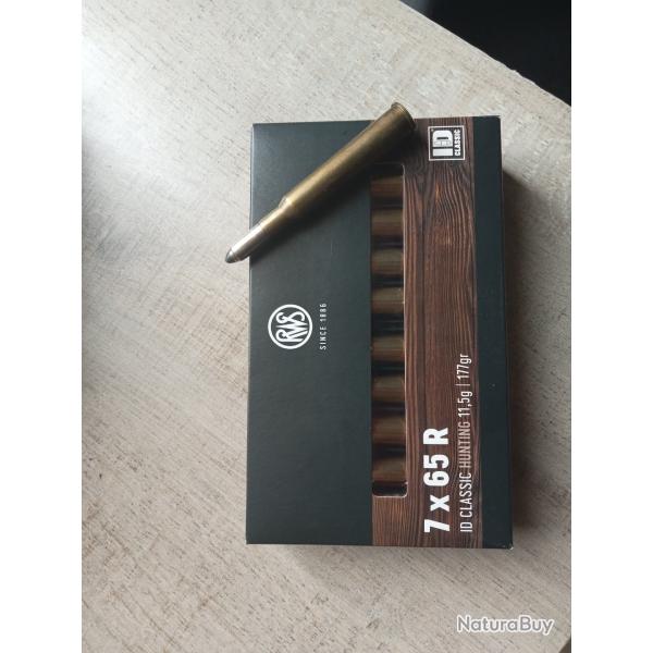 Balles carabine 7 x 65r RWS
