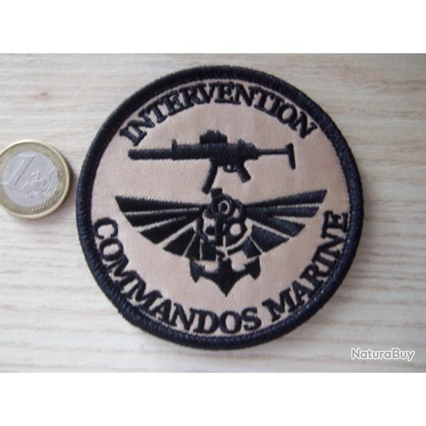 intervention commando marine cusson militaire insigne tissu