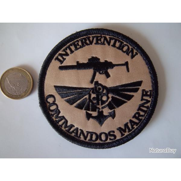 intervention commando marine �cusson militaire insigne tissu