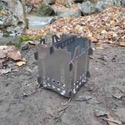 R&eacute;chaud &agrave; bois pratique, compact et polyvalent