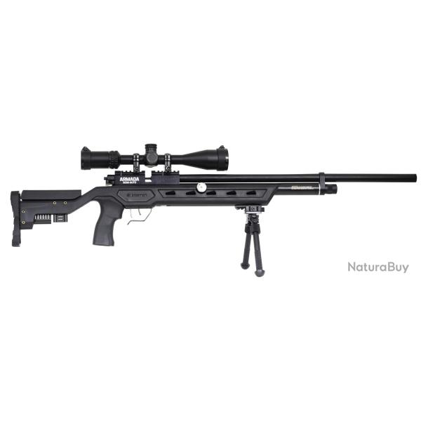 CARABINE ARMADA SEMI AUTO PCP C5.5 19.9J PACK+ LUNETTE 4-16X44 SFP