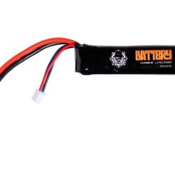 BATTERIE LIPO 7.4V 800MAH 15C DUEL CODE