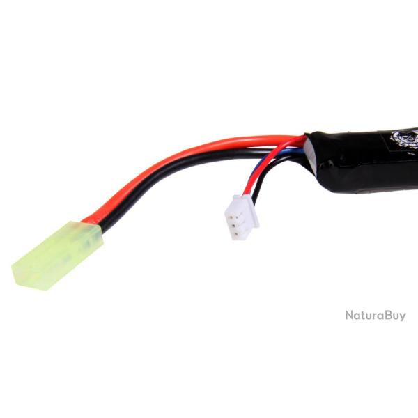 BATTERIE LIPO 7.4V 800MAH 15C DUEL CODE