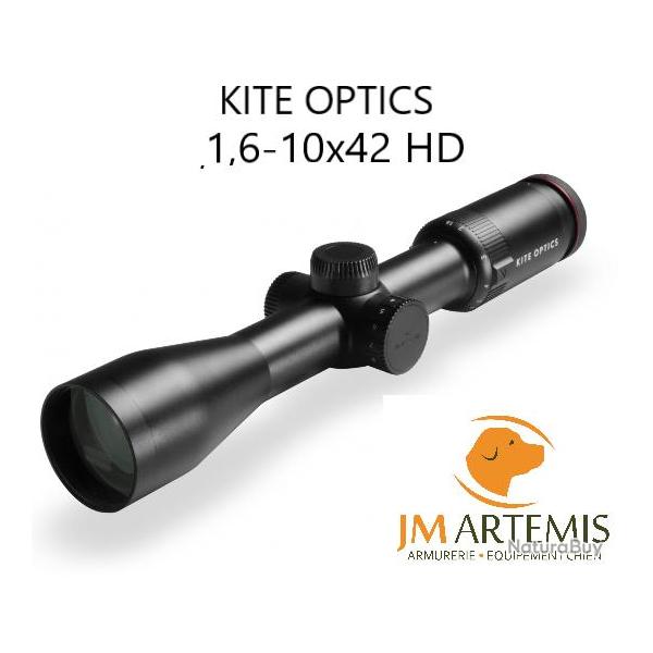 Lunette KITE OPTICS HD2 1.6-10X42 Polyvalente