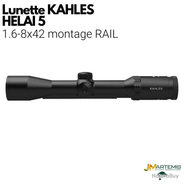 Lunette KAHLES HELIA 5 1.6-8x42i RAIL