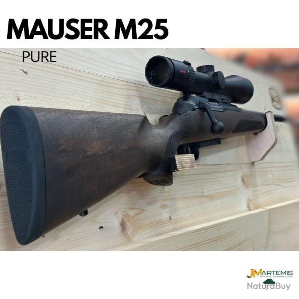 Carabine MAUSER M25 PURE Cal 30.06 SPRG (sans lunette ni rail)