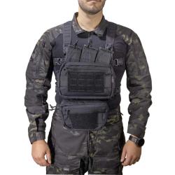 Chest Rig Flint MK1 Noir- Corso Tactical