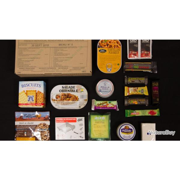 Ration militaire arm�e fran�aise 24h 14