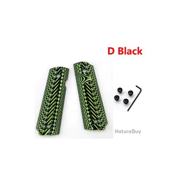 Plaquettes COLT 1911 + visserie n4 LIVRAISON GRATUITE