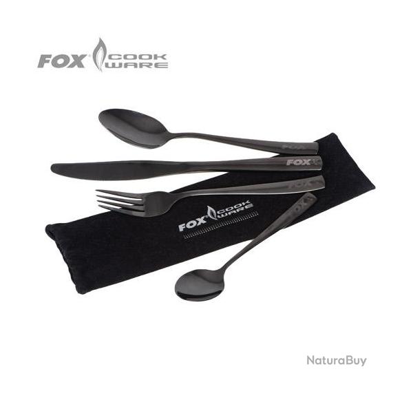 Couverts Fox Cookwear Black Stainless