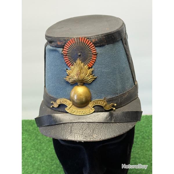 shako de l cole spciale  Militaire de saint  cyr  modle  1887  troisime rpublique