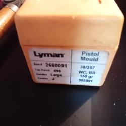 LYMAN moule balle 38 357 150 grains 2660091 358091