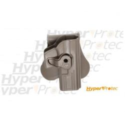 Holster en polym&egrave;re durable G series FDE