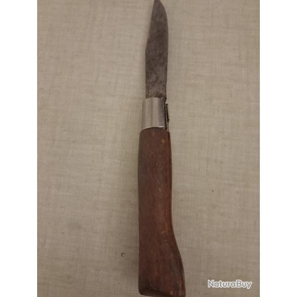 Couteau ancien fleur de savoie
