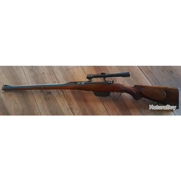 Mannlicher M95 stutzen chasse avant 1ere guerre avec lunette Kahles Hubertus x4 - calibre 8x50R