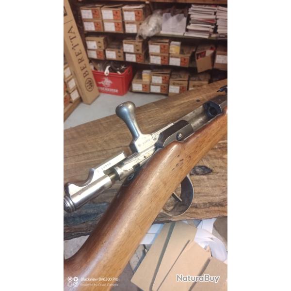 SUPERBE FUSIL GRAS D'INFANTERIE Modle 1874 Calibre 43 Mauser