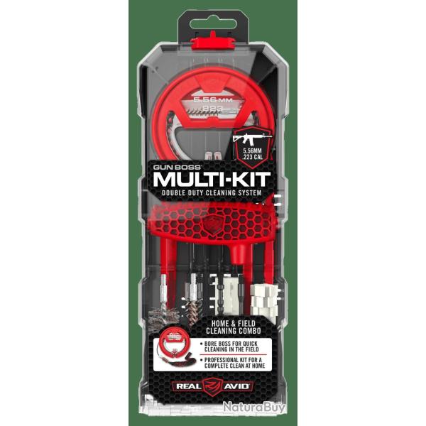 KIT DE NETTOYAGE GUN BOSS MULTI-KIT Cal.223 / 5,56mm