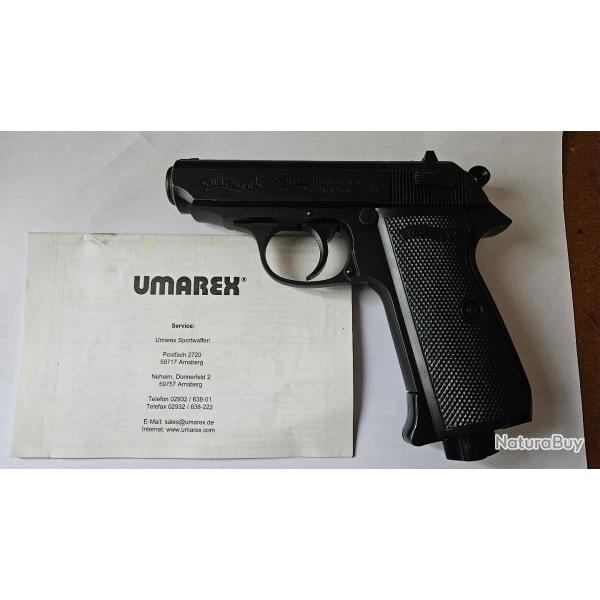 Vends pistolet CO2 Walther PPK/S