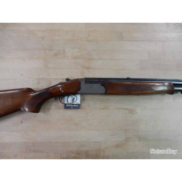 FUSIL SUPERPOSE EMILIO RIZZINI CAL 12/70 CANON 70 CM OCCASION BON ETAT