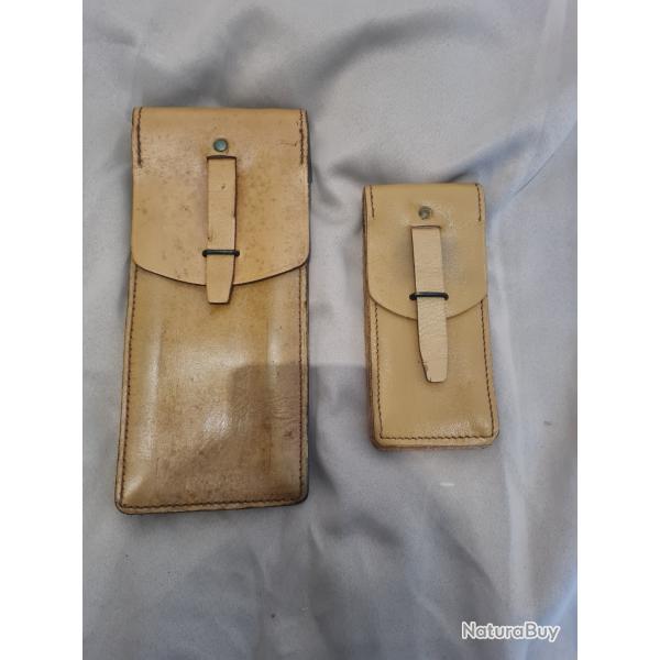 Collection militaria. Authentique.  sacoche Porte chargeur .apres guerre ann�e 50
