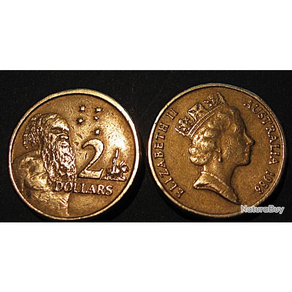 Austrelie ,piece de 2 dollars 1988 Elizabeth II