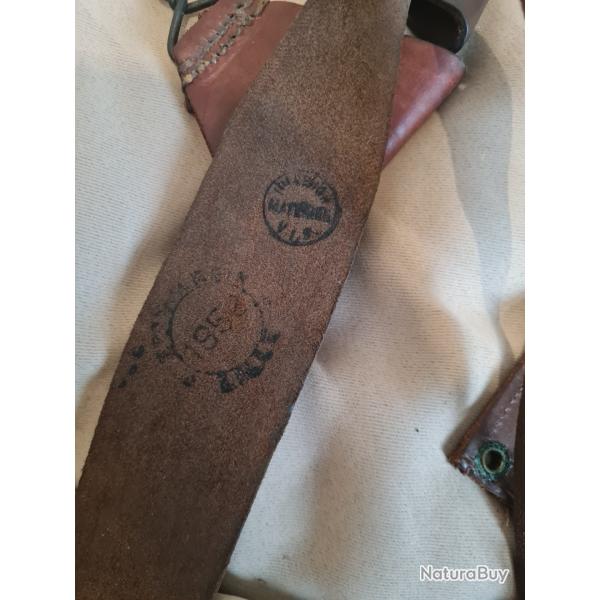 Collection militaria Brelage cuir