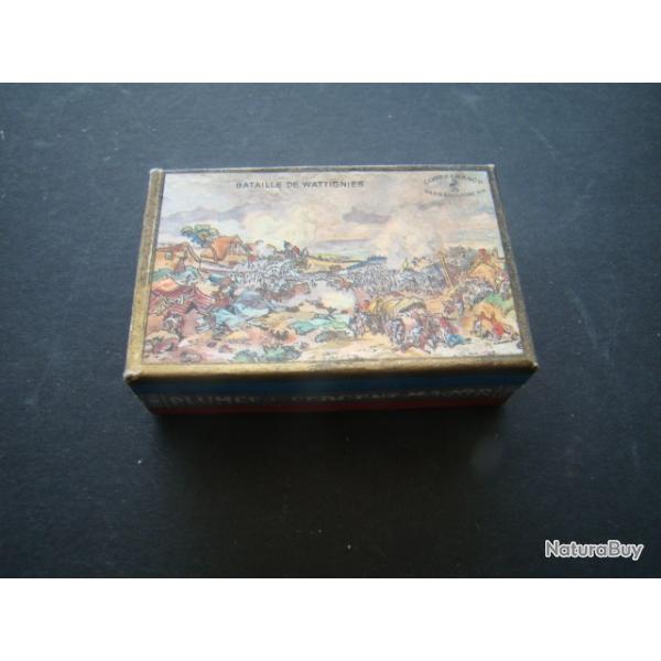 NAPOLEON - BOITE PLUMES COMPAGNIE FRANCAISE SERMAJOR - BATAILLE WATTIGNIES