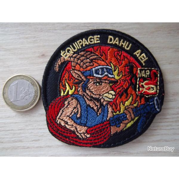 cusson patch collection DAHU AEL - VAR - Pompiers France 8 x 7.5cm