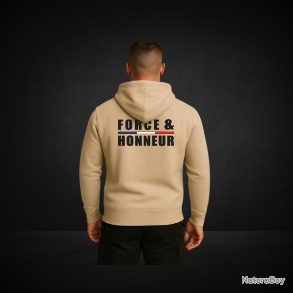 SWEAT SHIRT FORCE HONNEUR FRANCE SUMMIT OUTDOOR LIGHT SAND