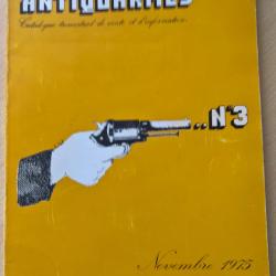 Livre vente aux ench&egrave;res Antiquarmes n&deg; 3