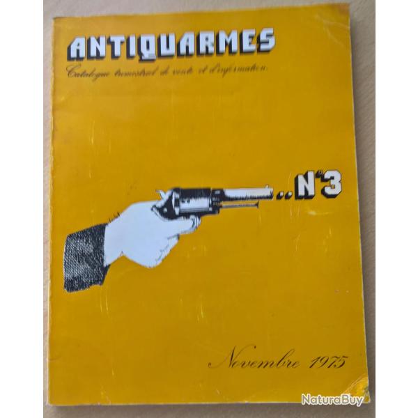 Livre vente aux ench�res Antiquarmes n� 3