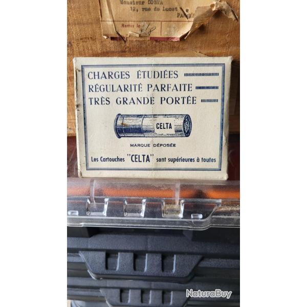 Boite pleines cartouches celta armes de chasse et de tir