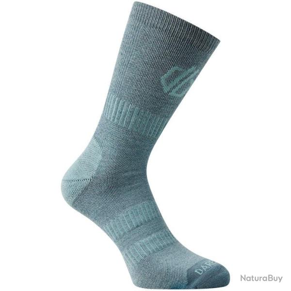 Chaussettes de randonn�e Dare2b Merino Walking Sock Women vert bleut� 39-42