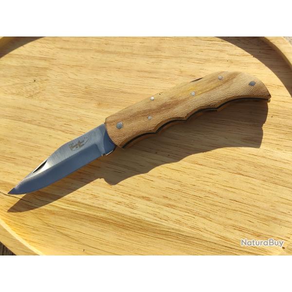 couteau Pliant en bois personnalisable