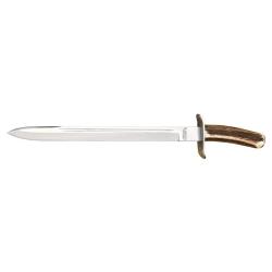 Dague de chasse Joker 33 cm bois de cerf